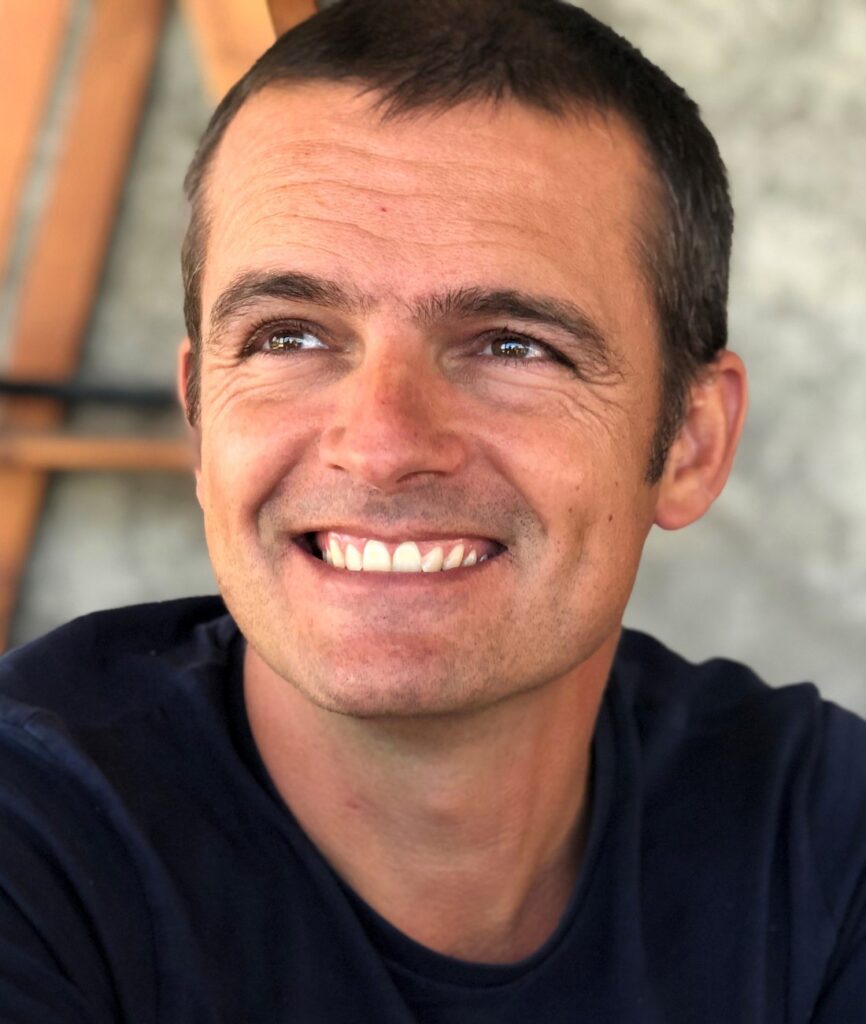 Laurent Berguerand, souriant.